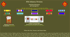 Desktop Screenshot of 45thdivision.org
